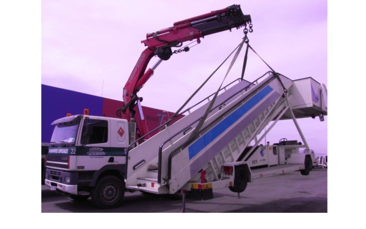 Truck crane, a multi-purpose vehicle.
